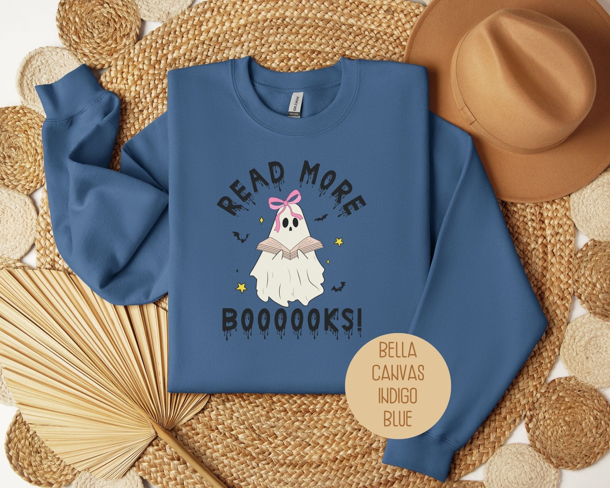 Read More Books Ghost Sweatshirt - CSB Designs