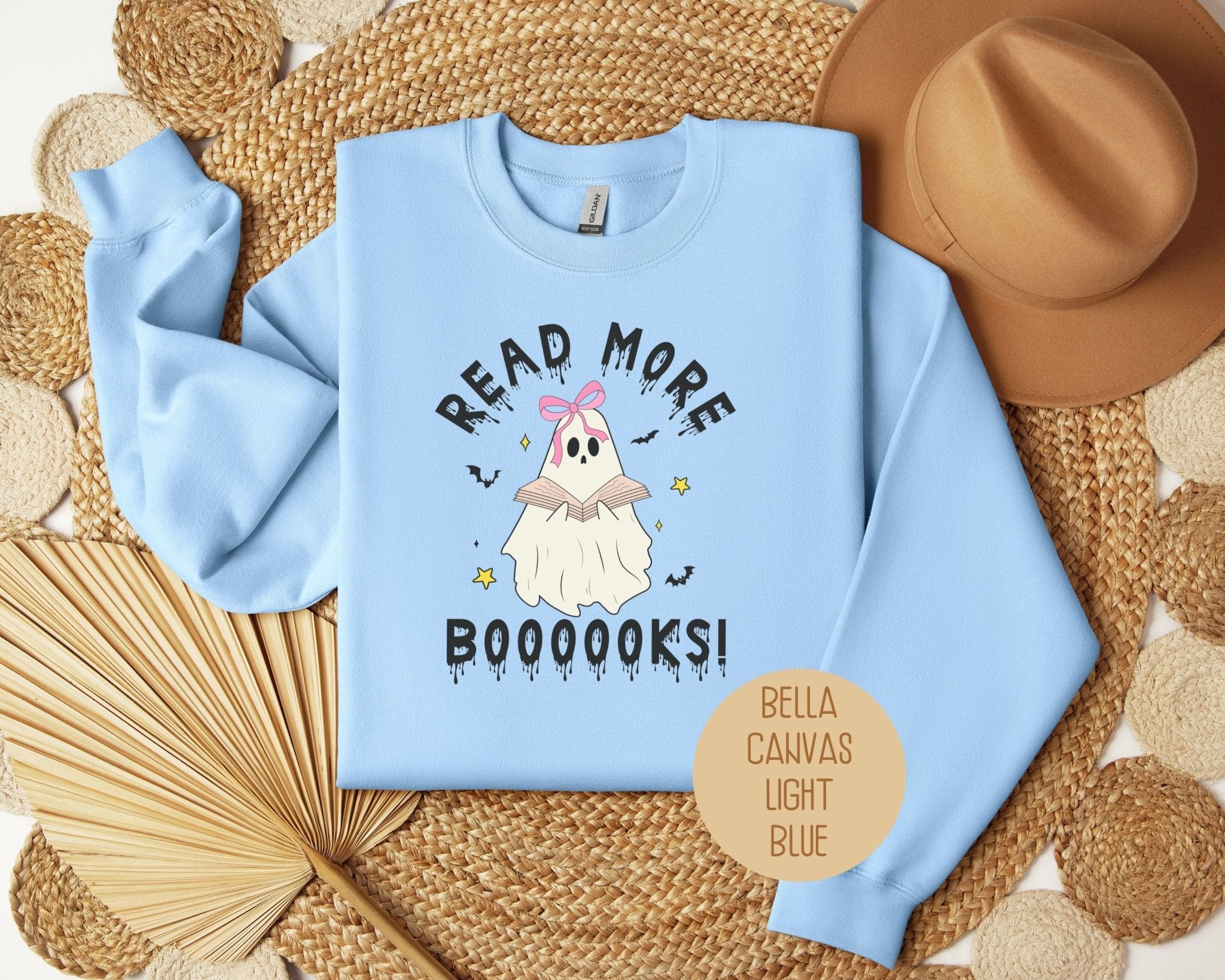 Read More Books Ghost Sweatshirt - CSB Designs