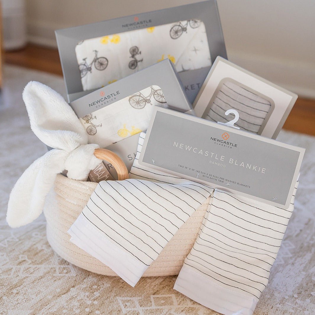 Welcome Baby - Gender Neutral Gift Basket - CSB Designs