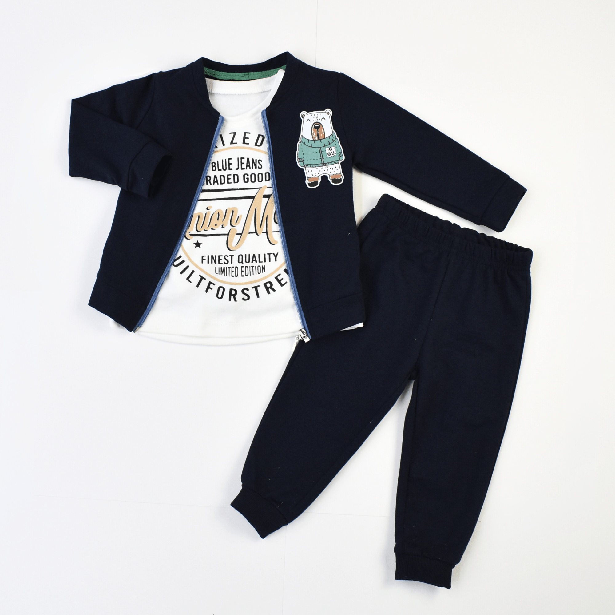 Big Bear Cotton Joggers Set - CSB Designs