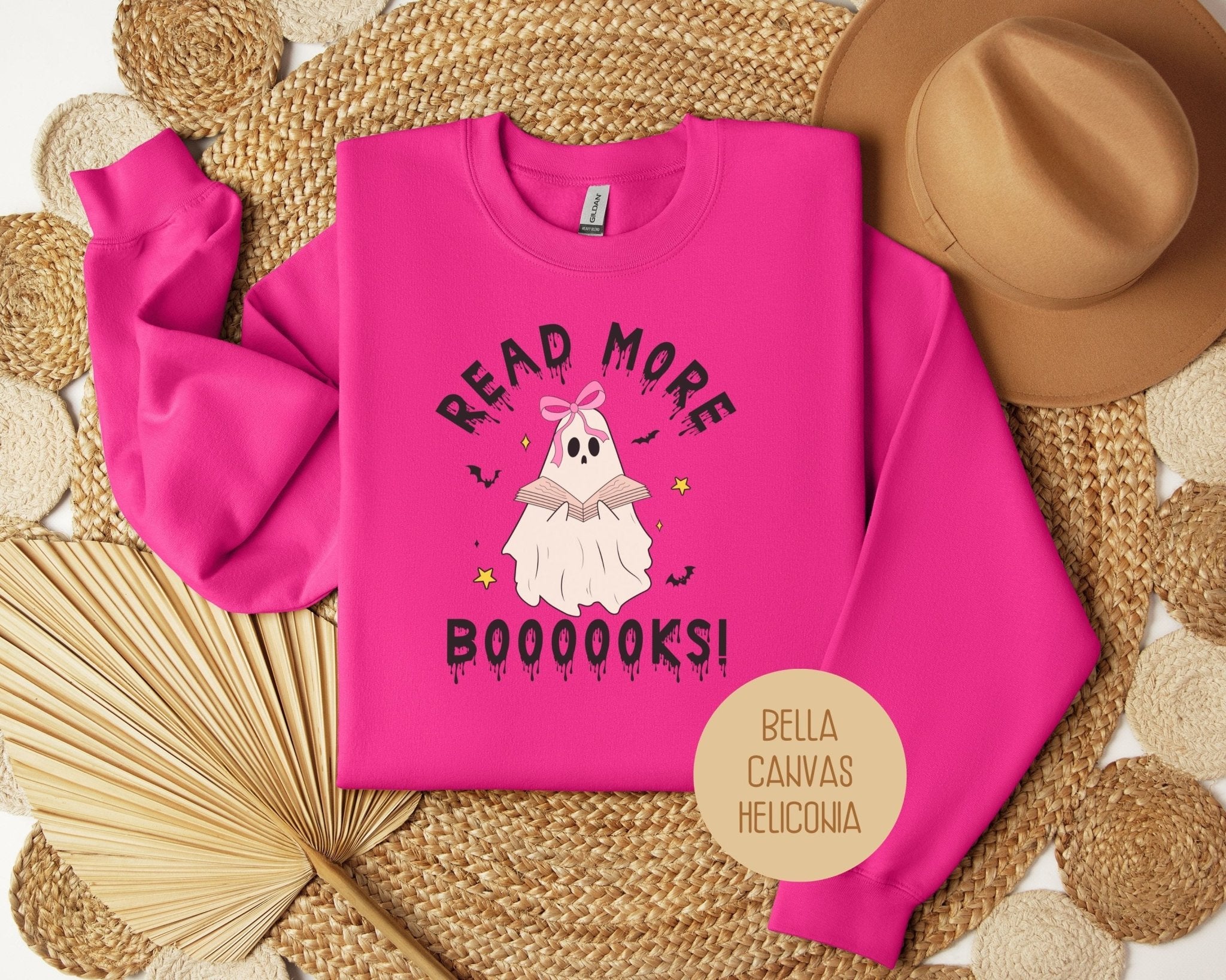 Read More Books Ghost Sweatshirt - CSB Designs
