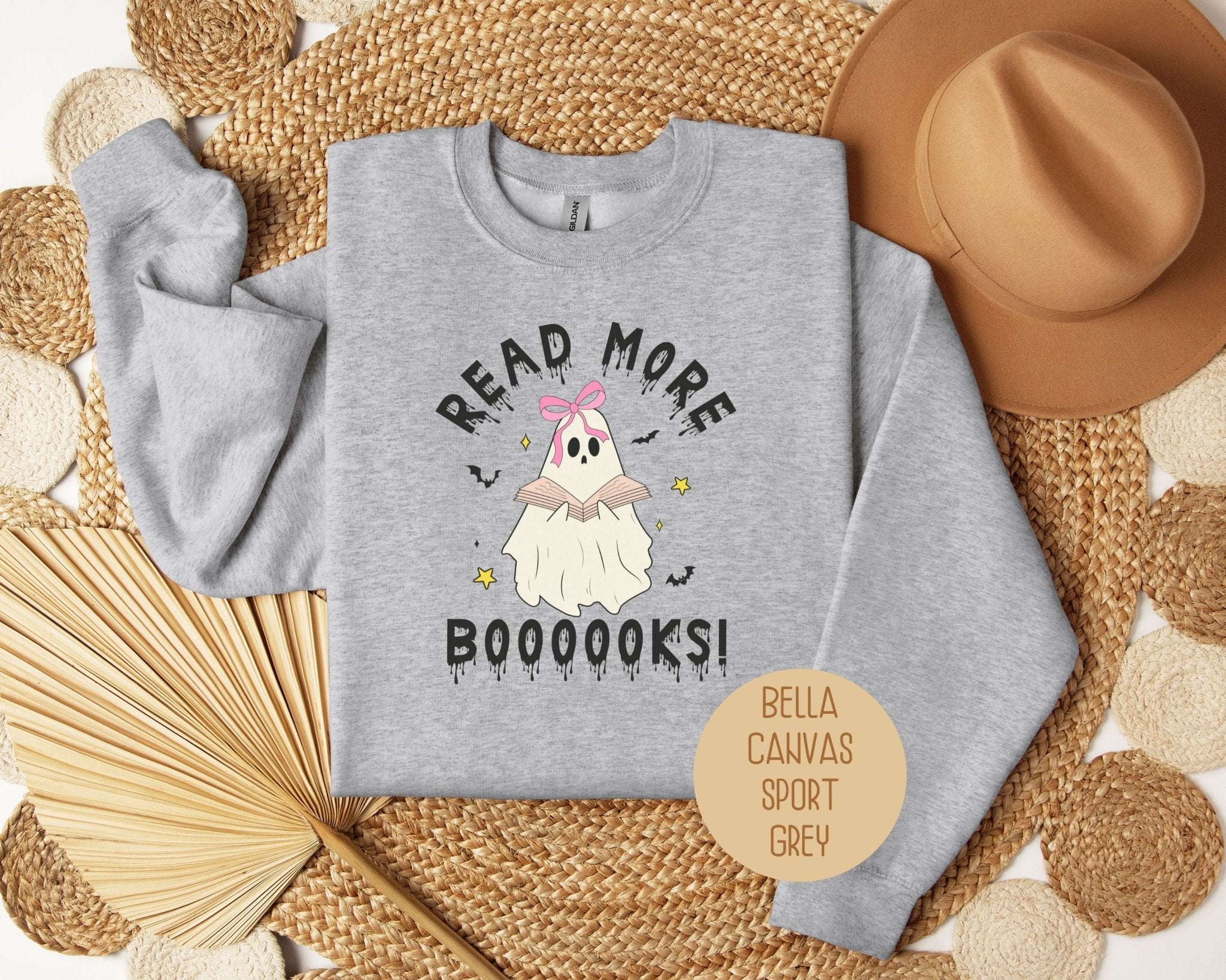 Read More Books Ghost Sweatshirt - CSB Designs