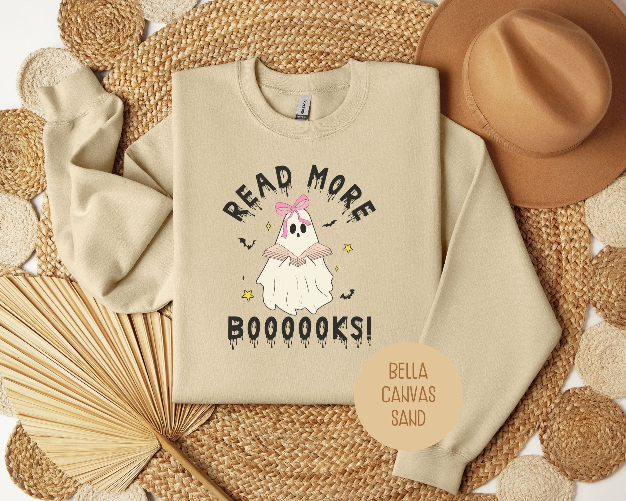 Read More Books Ghost Sweatshirt - CSB Designs