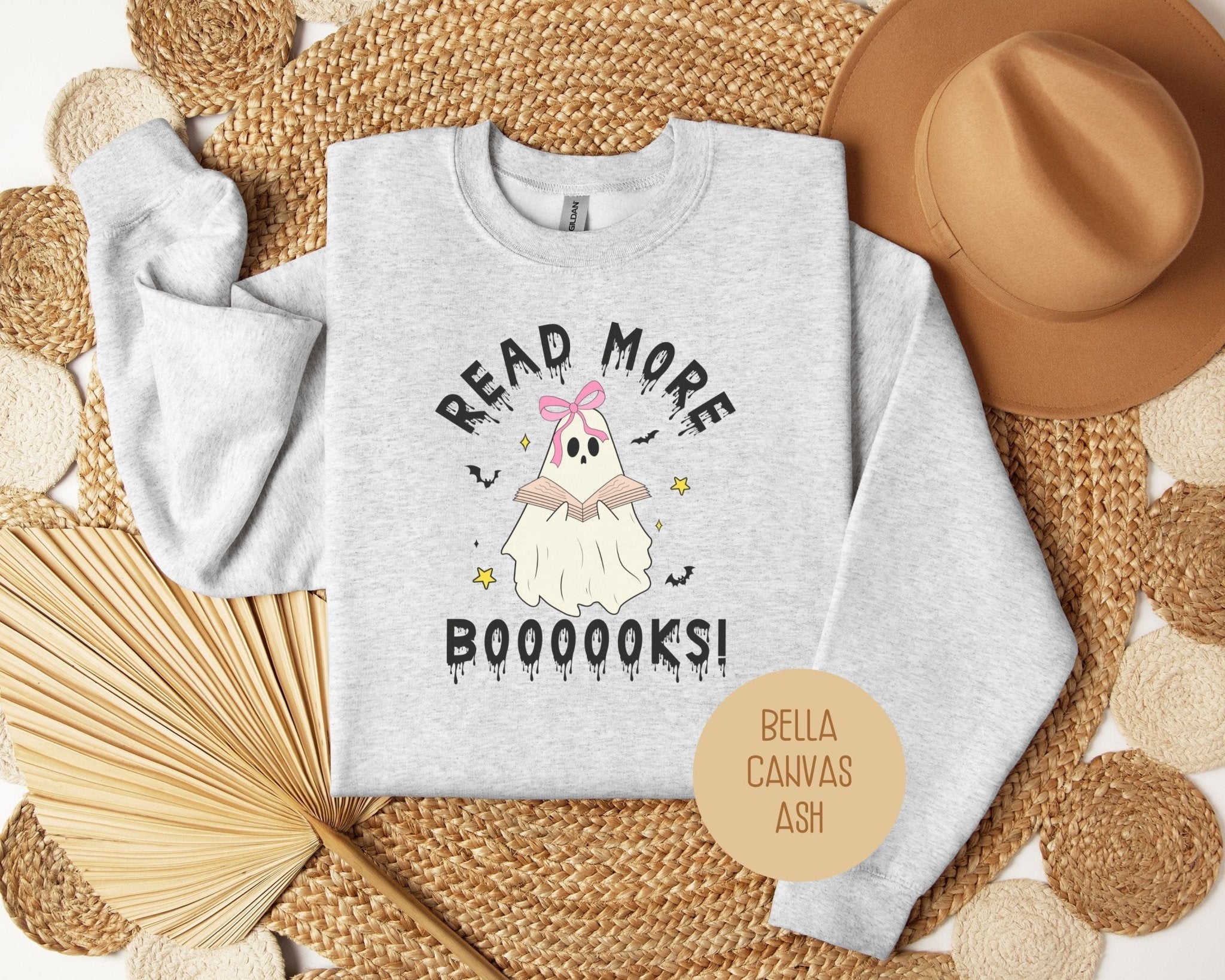 Read More Books Ghost Sweatshirt - CSB Designs