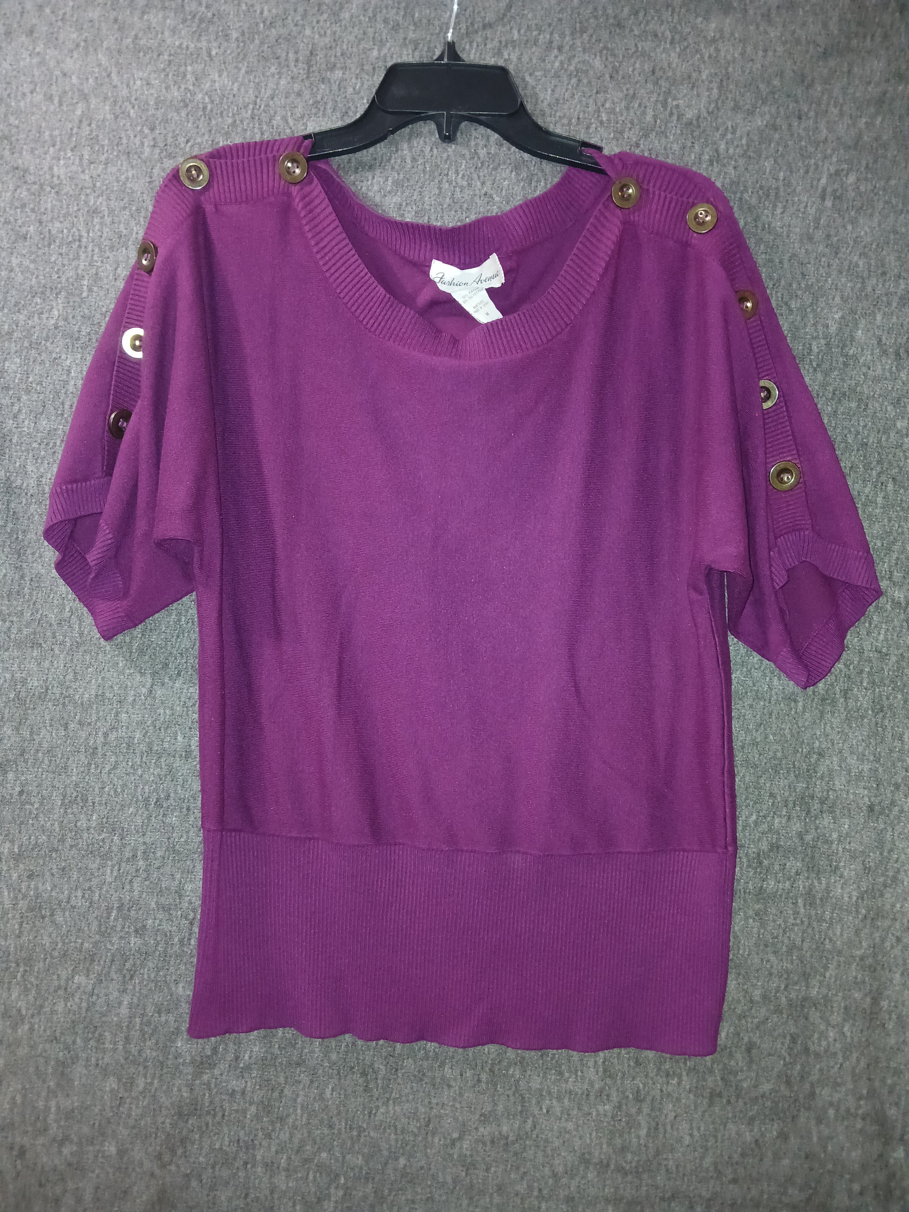 Button Sleeve Top
