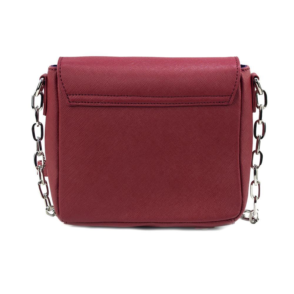 Tiny Leather Handbag - Cabernet - CSB Designs