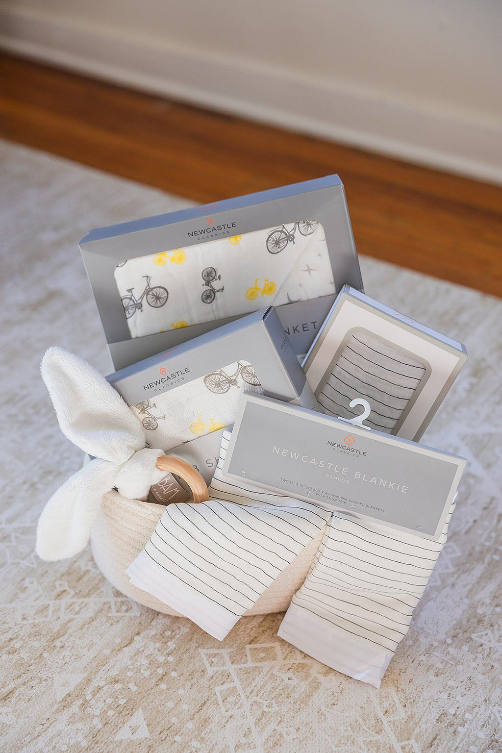 Welcome Baby - Gender Neutral Gift Basket - CSB Designs