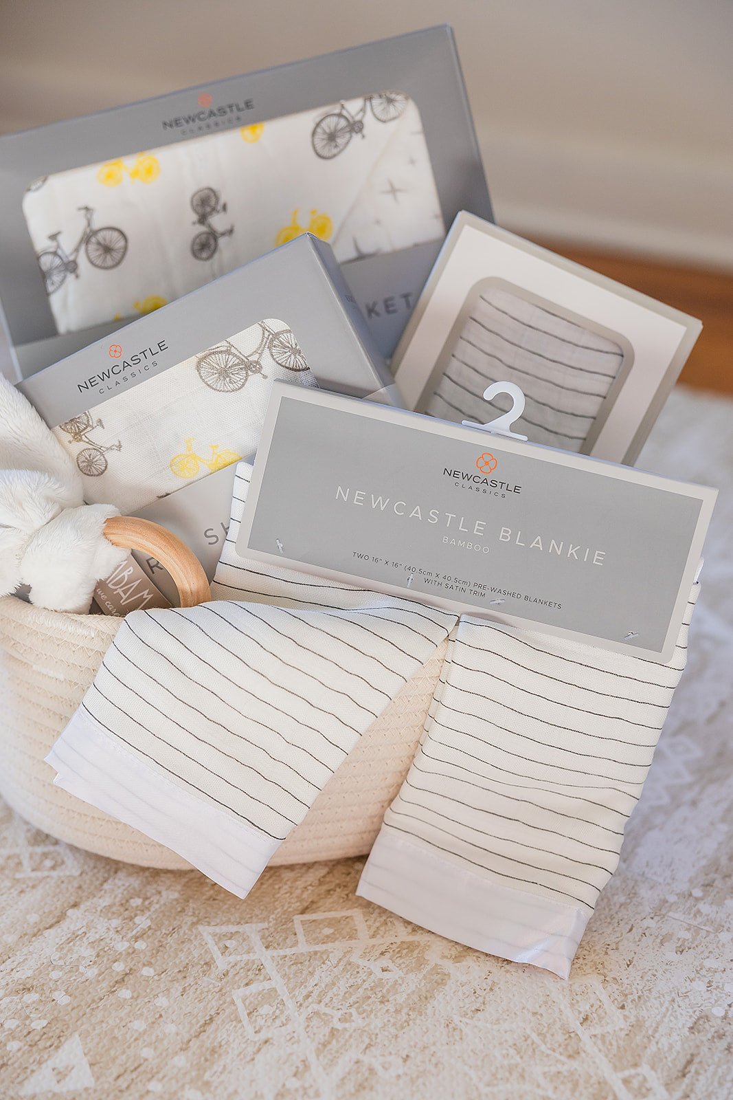 Welcome Baby - Gender Neutral Gift Basket - CSB Designs